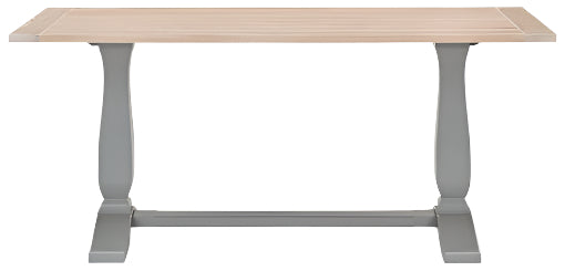 Harrogate 6 Seater Dining Table- Fog