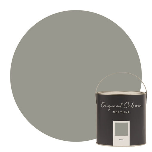 Neptune Eggshell Waterbased Pot 125ml - Moss