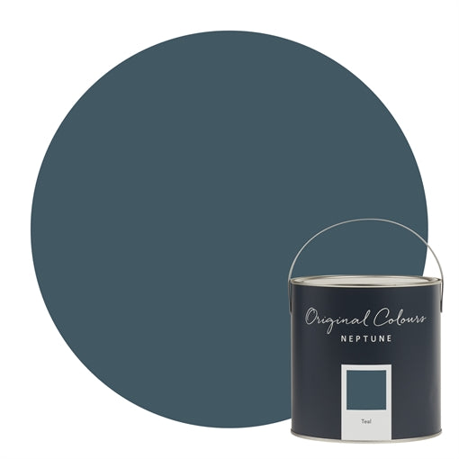 Neptune Matt Emulsion Pot 125ml - Teal
