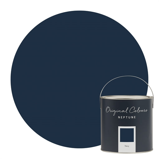 Neptune Matt Emulsion Pot 125ml - Navy