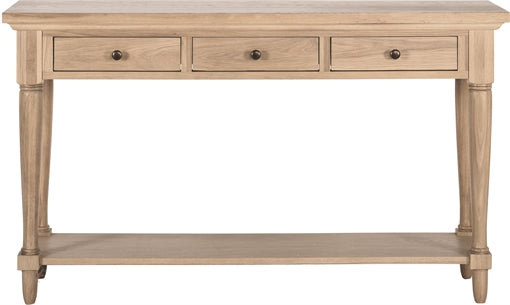 Henley 130 Rectangular Console Table - Oak