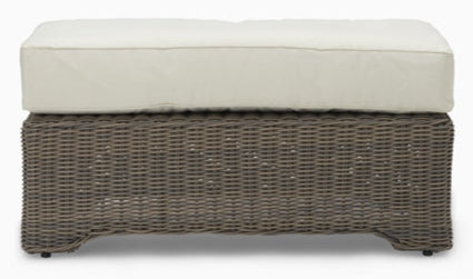 Tresco Run Up Stool with Natural Cushion
