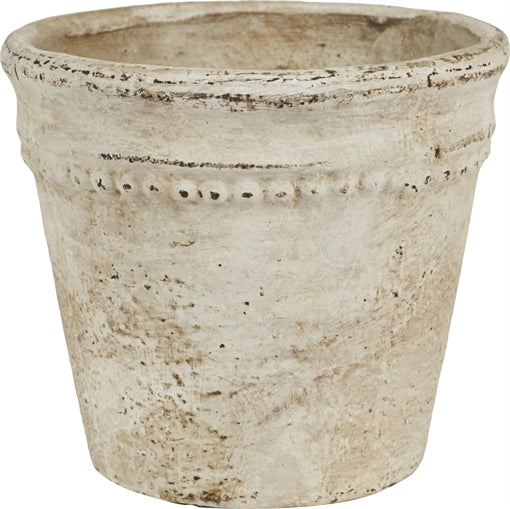 Basil Pot - Large - Cream