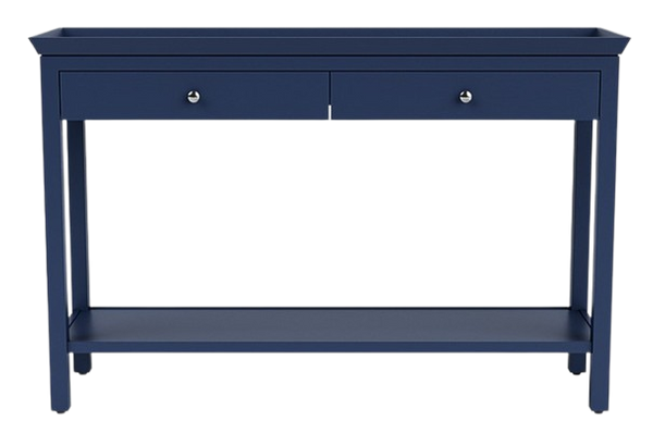 Aldwych 122 Rectangular Console Table - Blakeney Blue