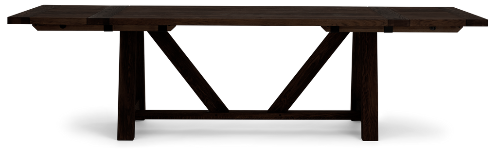 Arundel 6-10 Seater Dining Table, Ebony Oak