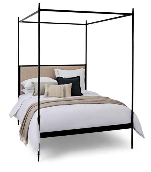 Coniston Four Poster King Bed - Linara Natural