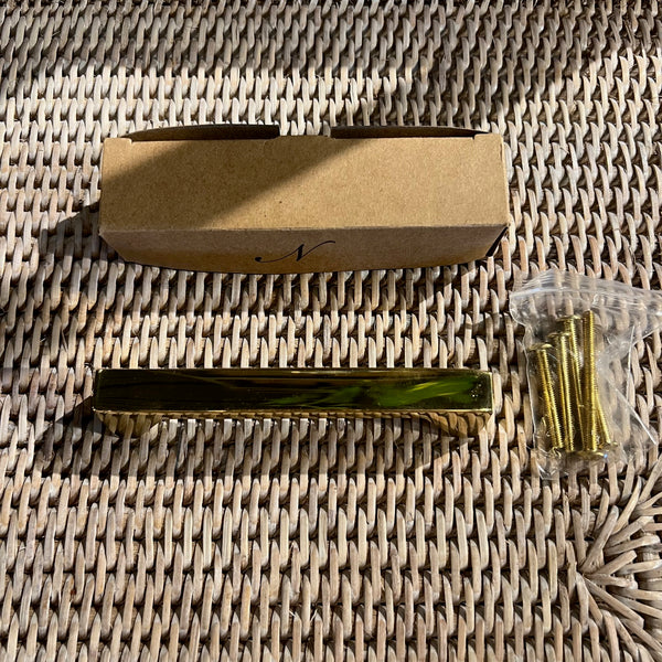 Gilmour Handle - Polished Brass