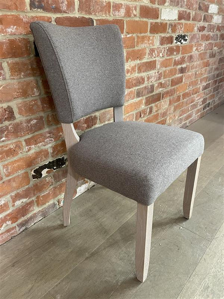 Mowbray Dining Chair - Angus Flint - Pale Oak