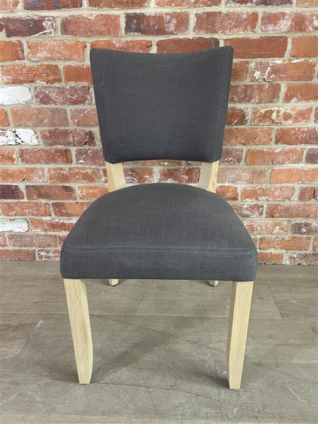 Mowbray Dining Chair - Archie Night Sky - Vintage Oak