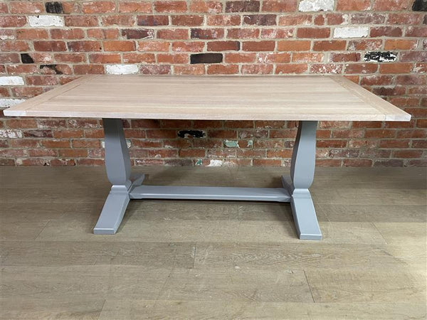 Harrogate 6 Seater Dining Table- Fog