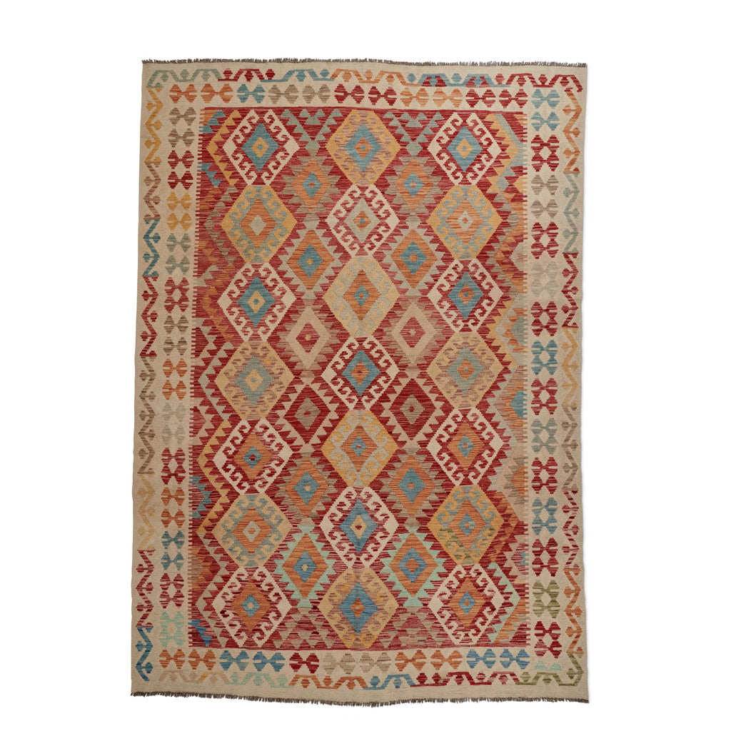 Kelso Kilim Rug 300x400cm - Red