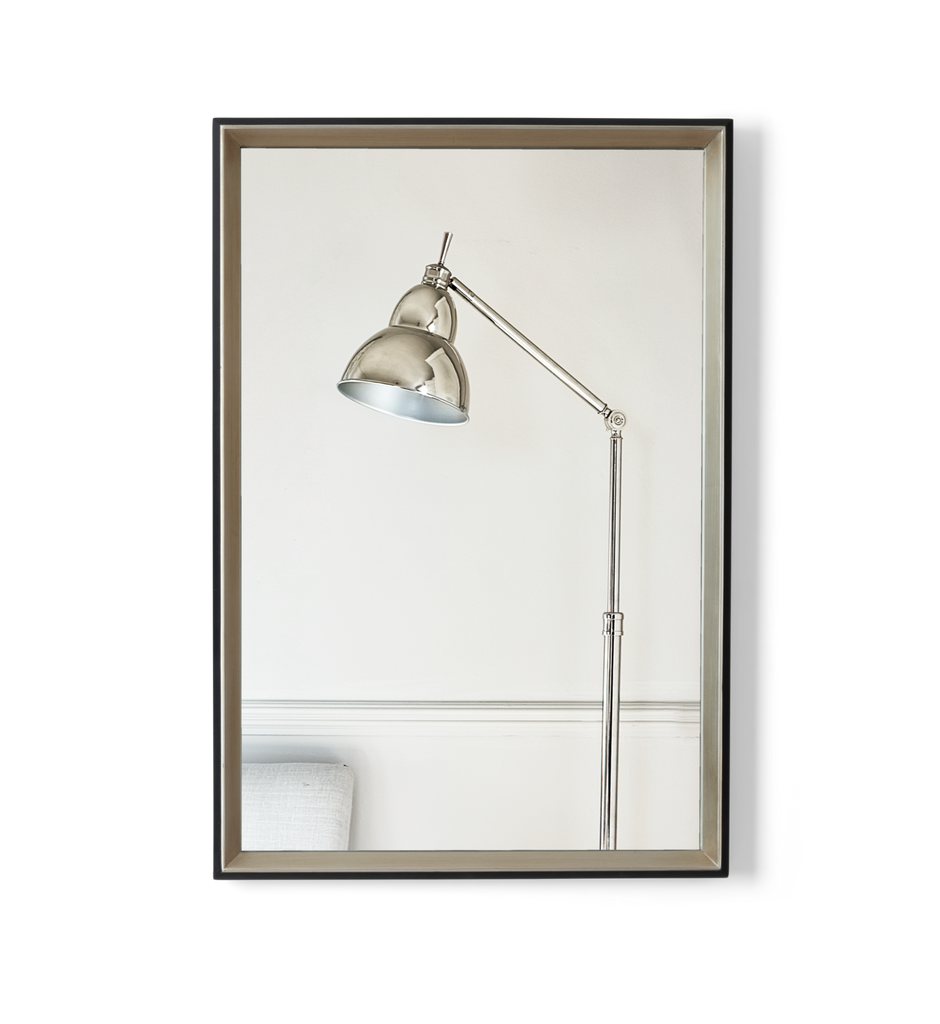 Avington Rectangular Mirror, Medium- No Hanging Batten
