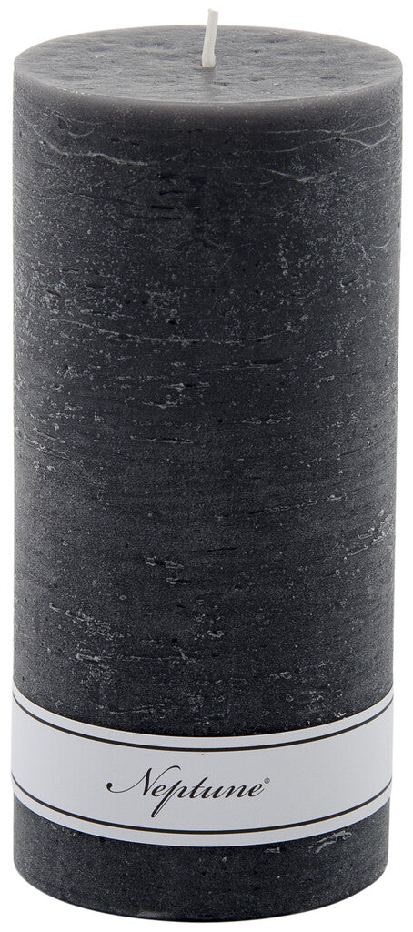 Blyton 7 x 15cm Pillar Candle - Charcoal