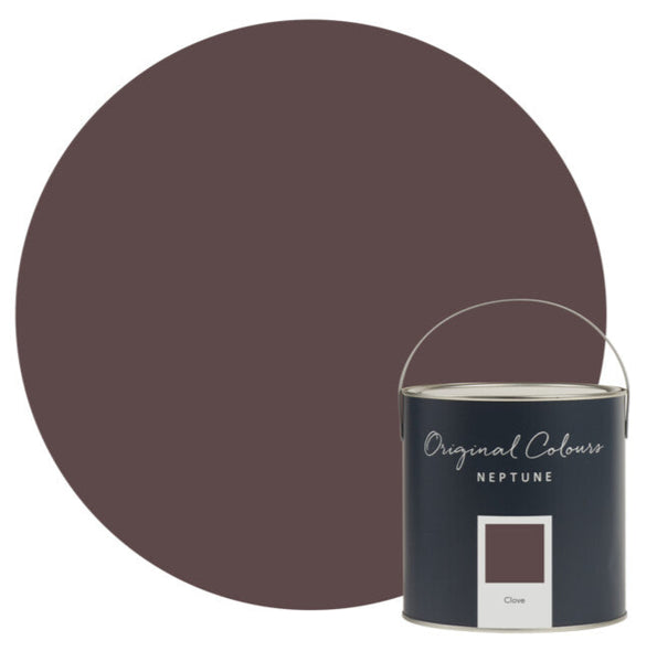 Neptune Eggshell Waterbased Pot 125ml - Clove