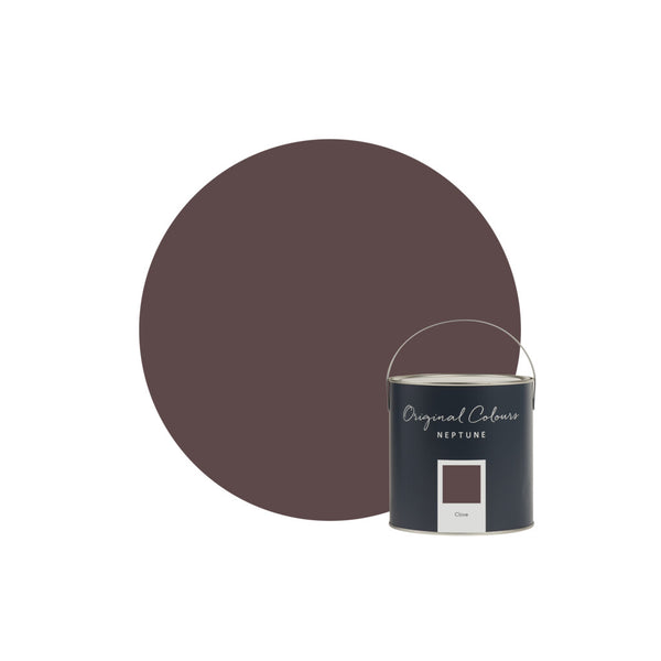 Neptune Eggshell Waterbased Pot 125ml - Clove