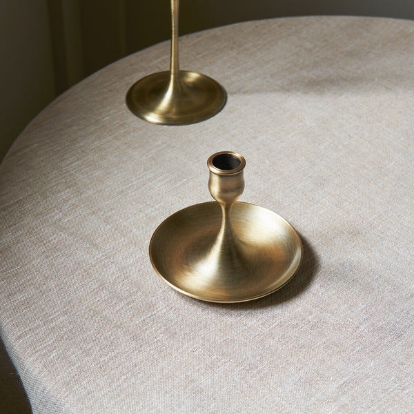 Heddon Candlestick,  Brass - Small