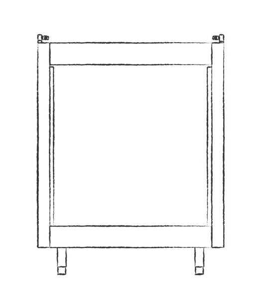 Limehouse 690 Single Undercounter Oven Base Cabinet