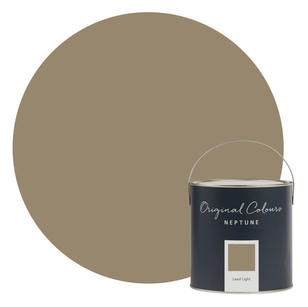 Neptune Eggshell Waterbased Paint 2.5Ltr - Lead Light