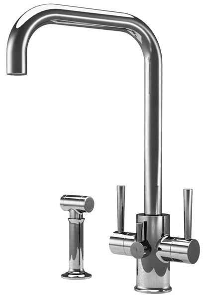 Molton Contemporary Kitchen Tap with Rinse