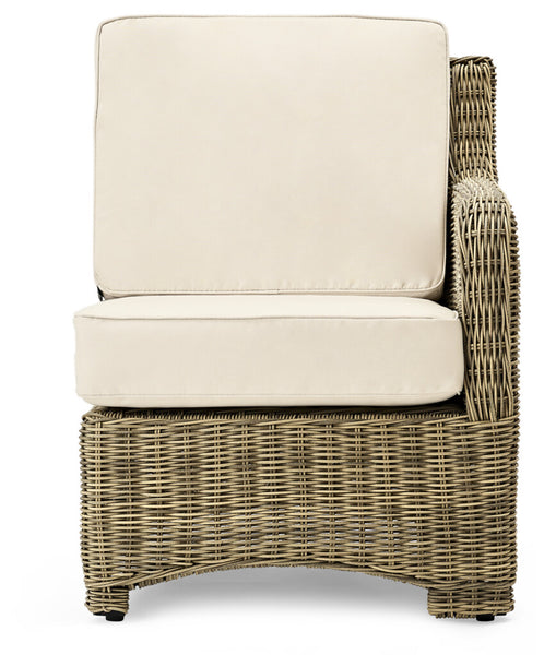 Compton Modular Right Arm Sofa - Oatmeal Cushion - Hazel