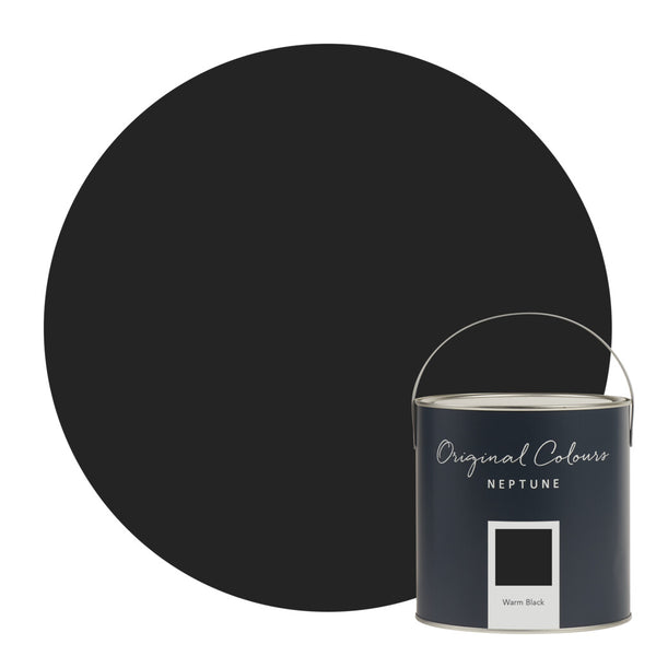 Neptune Eggshell Waterbased Pot 125ml - Warm Black