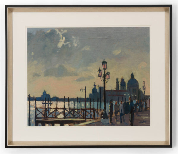 Veneto - Towards the Salute from San Marco, Stormy Light