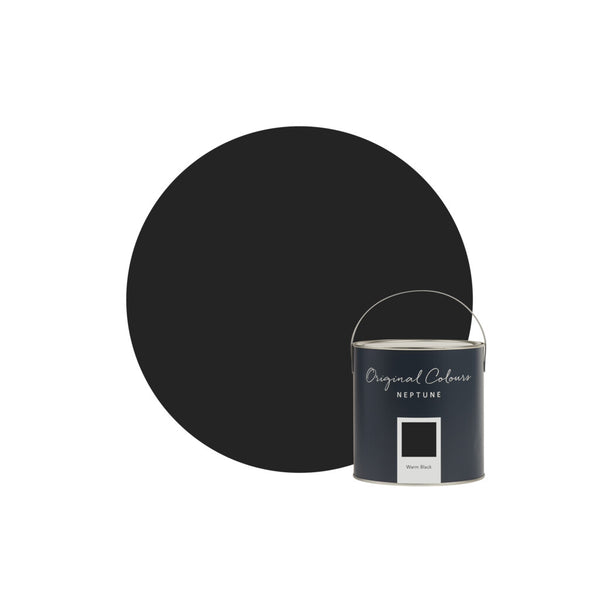 Neptune Eggshell Waterbased Pot 125ml - Warm Black