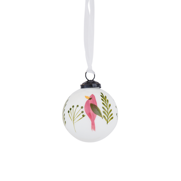 Merrivale Glass Bauble - Green- Set of 4