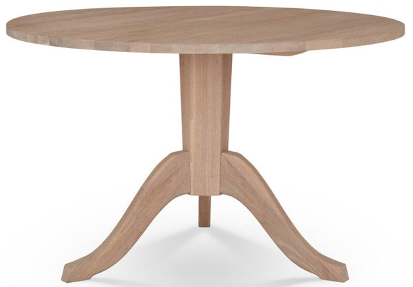 Moreton 6 Seater Round Dining Table, Natural Oak