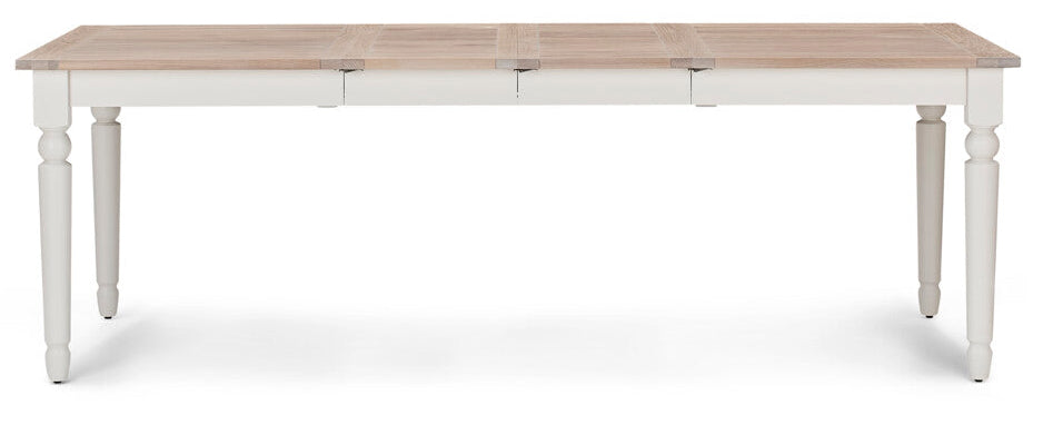 Suffolk 8 Seater Extending Dining Table- Silver Birch