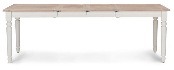 Suffolk 8 Seater Extending Dining Table- Silver Birch
