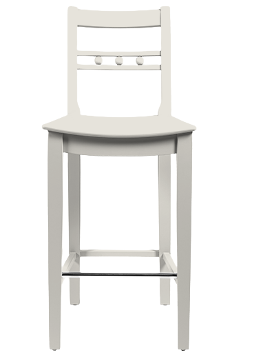 Suffolk High Back Bar Stool - Shell