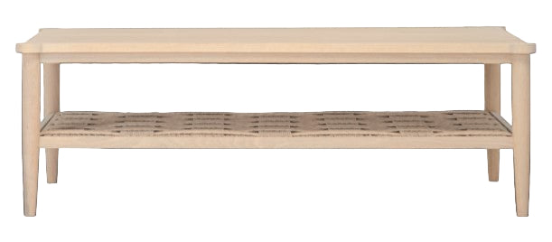 Frome 120 Rectangular Coffee Table - Natural Oak