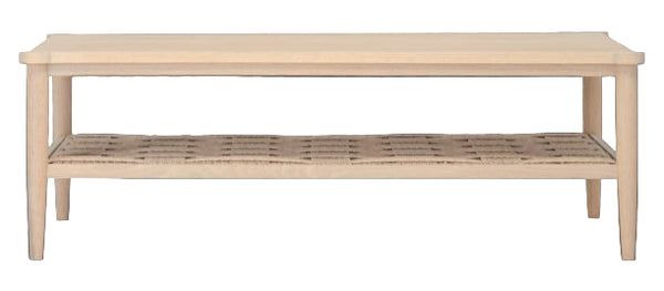 Frome 120 Rectangular Coffee Table - Natural Oak