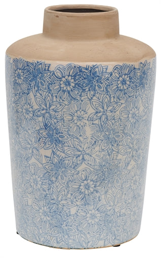 Thursfield Tall Vase  - Flax Blue
