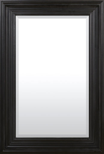 Buckingham 82 Rectangular Mirror - Black