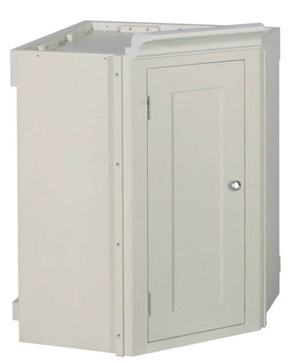 Suffolk 390 45 Degree Corner Wall Cabinet - Left- Dove Grey