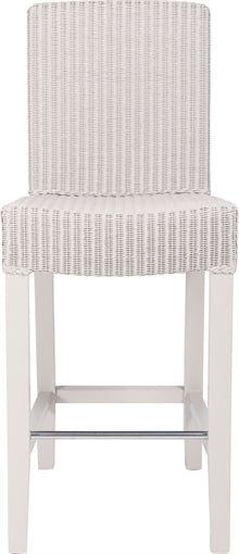 Montague High Back Bar Stool - Snow