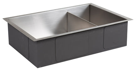 Neptune Contemporary Medium Stainless Steel Sink with Wastes