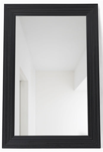 Kintbury 152 Rectangular Mirror - Black