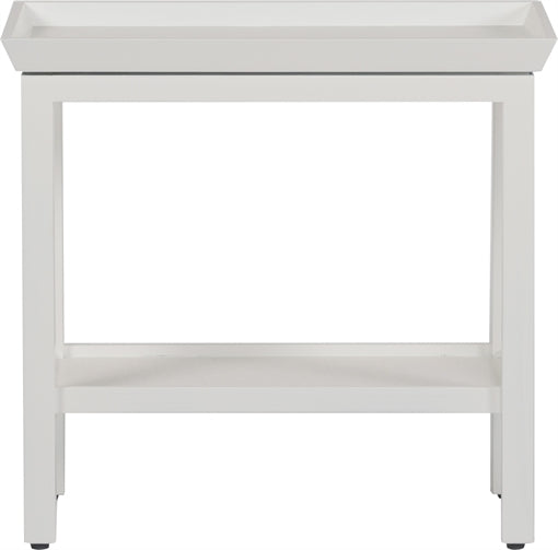 Aldwych 56 Rectangular Side Table - Snow