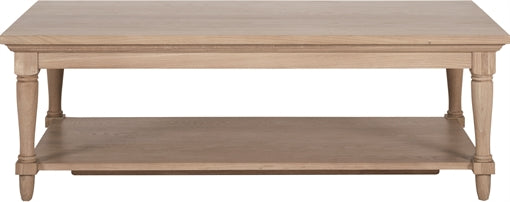 Henley 120 Rectangular Coffee Table - Oak