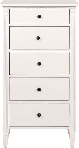 Larsson Tall Chest of Drawers - Antique Salt
