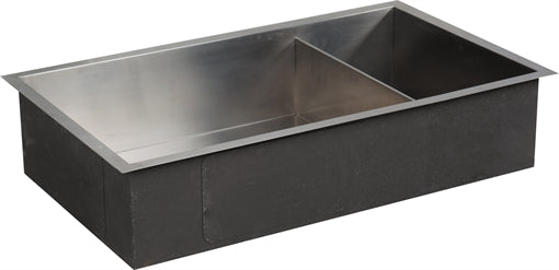 Neptune Contemporary Large Stainless Steel Sink- No Wastes