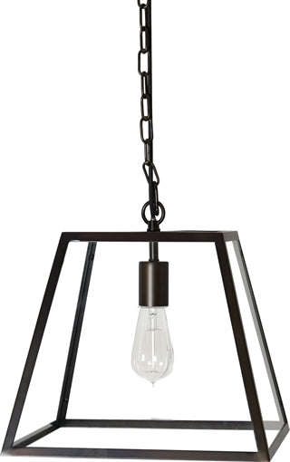 Browning Lantern Pendant - Small - Bronze