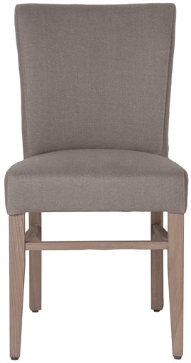 Miller Dining Chair - Heavyweight Linen Spelt - Vintage Oak