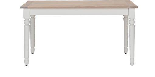 Suffolk 4 Seater Dining Table- Silver Birch