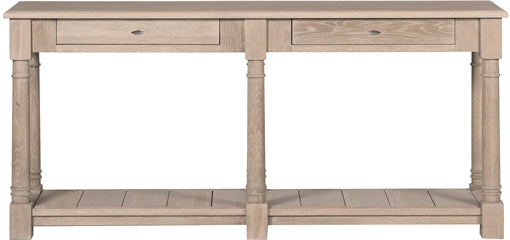 Edinburgh 168 Rectangular Console Table - Oak
