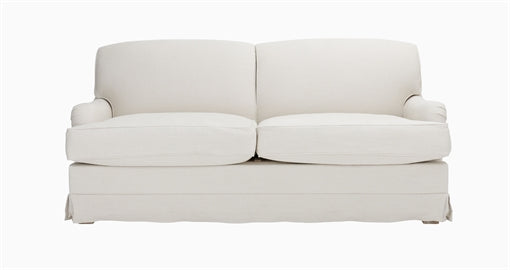 Olivia 3 Seater Sofa Bed - Heavyweight Linen Pale Oat