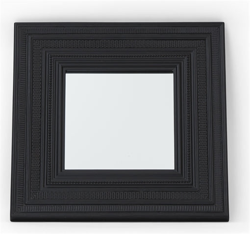 Kintbury 50 Square Mirror - Black